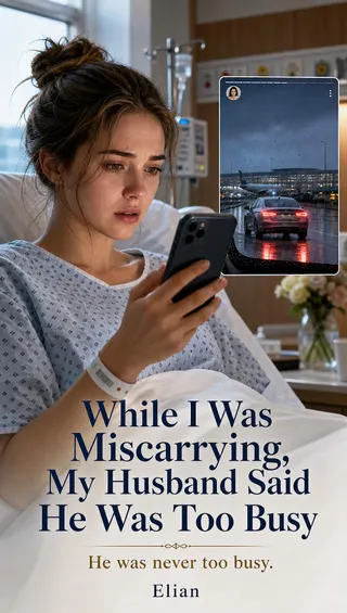 Cover of While I Was Miscarrying, My Husband Said He Was Too Busy