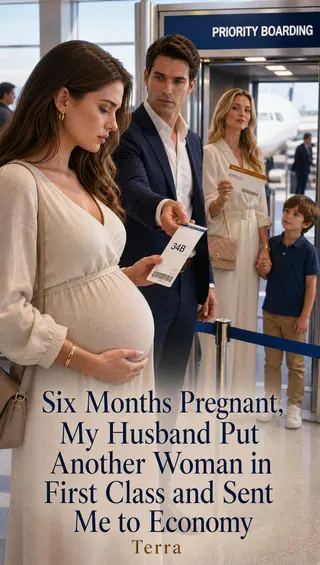 Cover of Six Months Pregnant, My Husband Put Another Woman in First Class and Sent Me to Economy