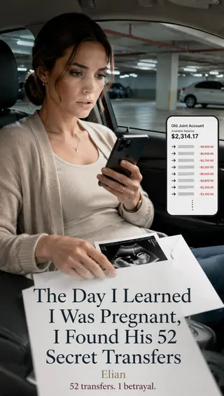 Cover of The Day I Learned I Was Pregnant, I Found His 52 Secret Transfers