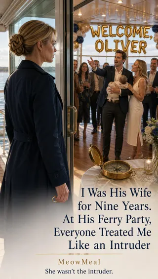 Cover of I Was His Wife for Nine Years. At His Ferry Party, Everyone Treated Me Like an Intruder