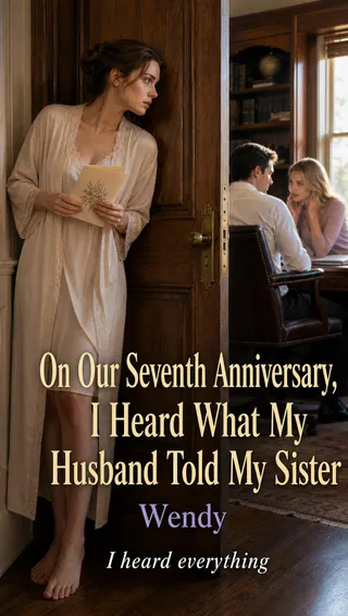 Cover of On Our Seventh Anniversary, I Heard What My Husband Told My Sister
