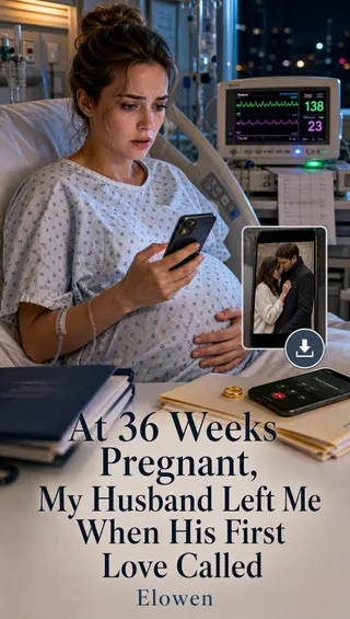 Cover of At 36 Weeks Pregnant, My Husband Left Me When His First Love Called