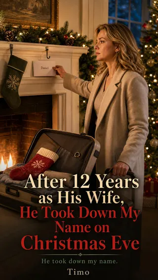 Cover of After 12 Years as His Wife, He Took Down My Name on Christmas Eve