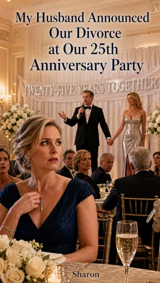 Cover of My Husband Announced Our Divorce at Our 25th Anniversary Party