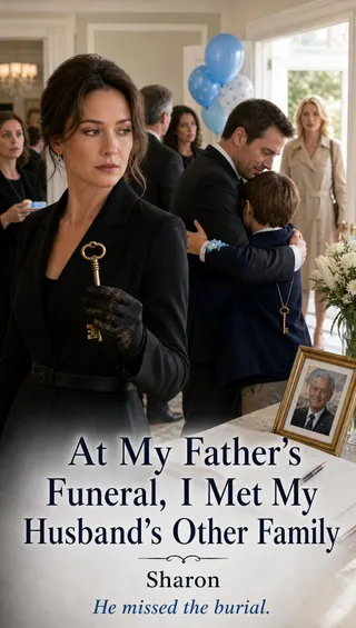 Cover of At My Father's Funeral, I Met My Husband's Other Family