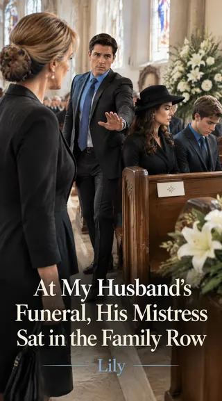 Cover of At My Husband's Funeral, His Mistress Sat in the Family Row