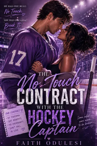 Cover of THE NO TOUCH CONTRACT WITH THE HOCKEY CAPTAIN